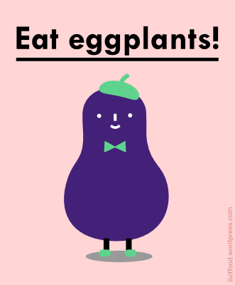 20160109_livit_eat_veggies_eggplants_graphic_design_illustration_poster_promotion_healthy_school_children